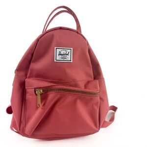 Herschel Supply Co Nova Mini Backpack Rose Dust Pink Small Canvas Daypack Bag